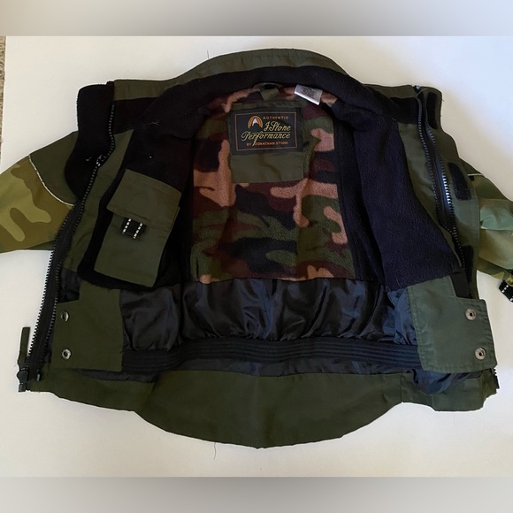 Fall Jacket 18 Months toddler Army Green Camo Jacket Coat - Picture 8 of 11